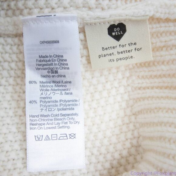 Madewell Hollydene Ruffle-Shoulder Pullover Sweater, women's size XXL - Picture 15 of 16